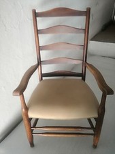 ** Poltrona trono padronale  rovere massello  108 cm ( h) ** poltrone sedia