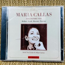 Maria Callas Debut In Paris