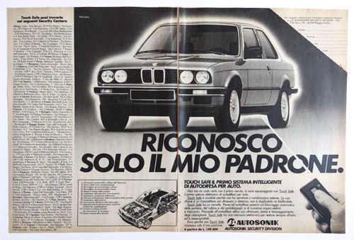 Pubblicita autosonik security - autosonik,