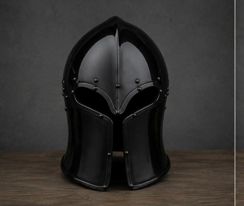 Cavaliere medievale elmetto - cavaliere,