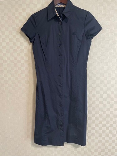 Abito camicia burberry blue - burberry,