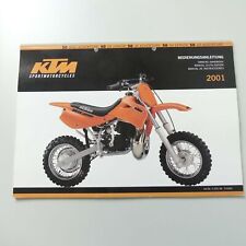 KTM 50 Mini JR SR Adventure SX Manuale Manuale Manuale Manuale Manuale 