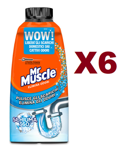 Muscle elimina odori - 6, pz