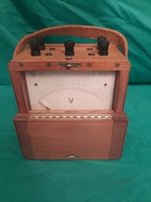 VOLTMETRO in LEGNO Collezione