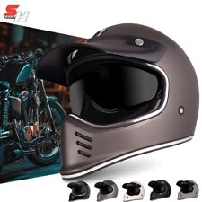 casco moto integrale vintage seventy  Cafè Racer custom retrò