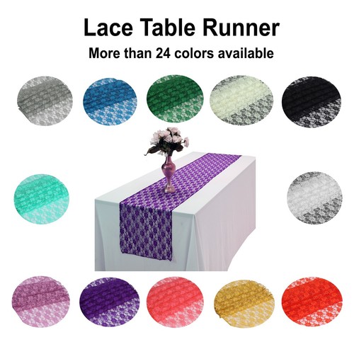 Runner tavolo pizzo - in,