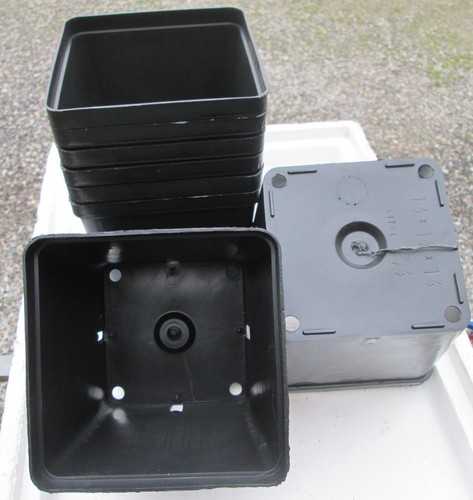 Vasi plastica quadrato - vasi,