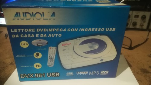Lettore dvd portatile audiola - portatile,