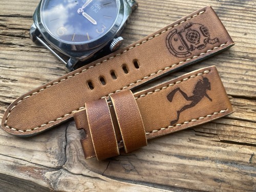 Cinturino orologio pelle