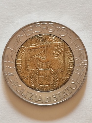 500 lire 1997 polizia - polizia, di