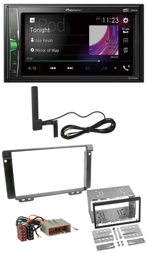 Pioneer mp3 dab aux 2din - aux,