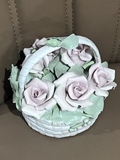 Lladro Basket Of Roses