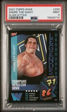 2021 TOPPS WWE SLAM ATTAX 290 ANDRE IL GIGANTE psa 9