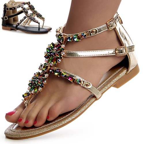 Sandali con tacco blocco - tacco,