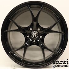 4 CERCHI IN LEGA ALFA ROMEO GIULIA QUADRIFOGLIO NERO 19 '' 156107475 / 156107526