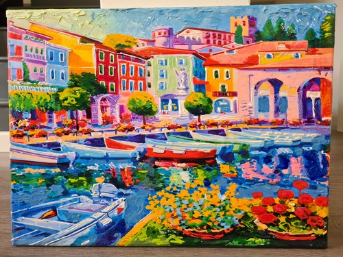 Paesaggio marina lago - lago, garda