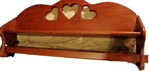 Mensola parete legno - da,