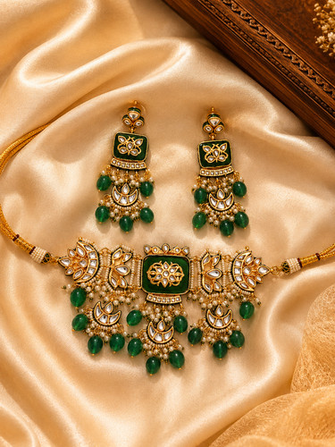 Set girocollo moissanite - set,