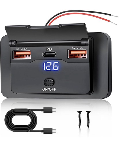 Presa doppia usb - usb, da