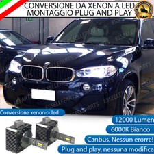 COPPIA LAMPADE D1S LED DA XENON A LED PER BMW X6 F16 6000K BIANCO CANBUS
