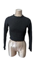 Top Apiece Apart nero manica