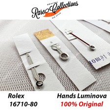 NEW Nuovo Rolex Hands 16710-80 GMT-Master II Lancette Luminova