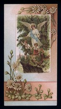 santino cromo-holy card  ANGELO CUSTODE 9