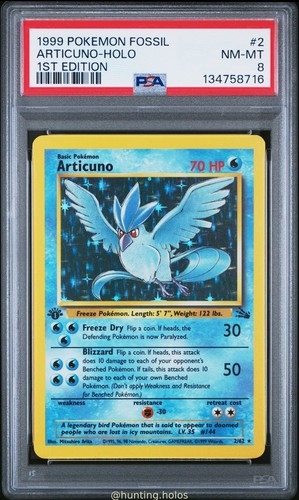 Articuno holo psa - 2/62,
