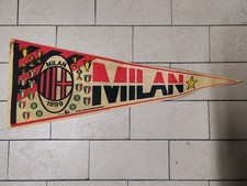 Gagliardetto Milan Vintage 28x73 Cm