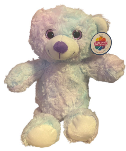 Purple blue curly - 9", cotton