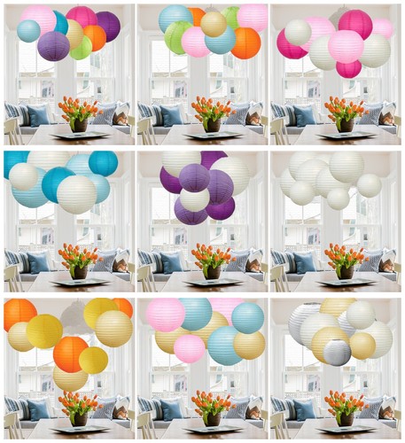 12pz mix carta lanterna - mix,