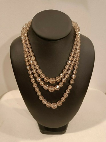 Collana vintage cristalli - collana,