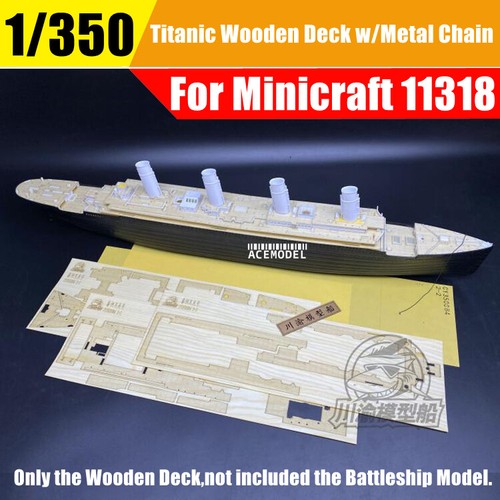 Mazzo legno titanic - in, scala
