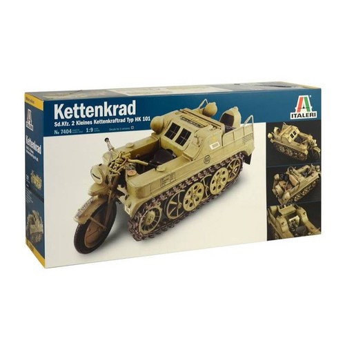 Maquette moto kettenkrad - moto,