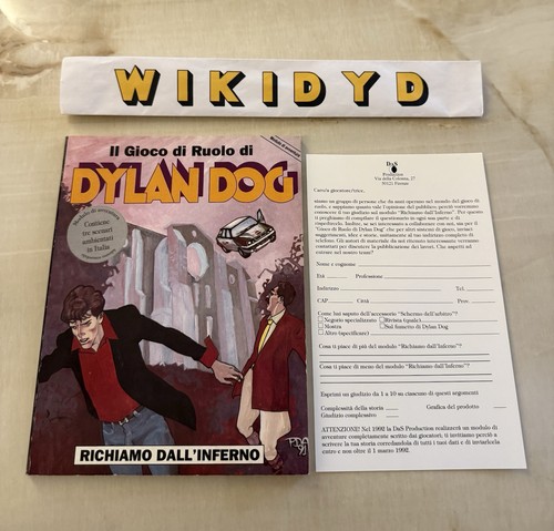 Dylan dog gioco ruolo - di,
