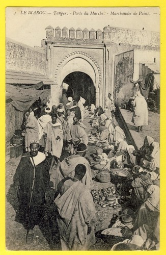 Cpa maroc morocco tanger - cpa, porte