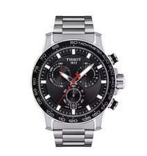 Orologio Uomo TISSOT Supersport Chrono T125.617.11.051.00 Quarzo Quadrante Nero 45.5mm