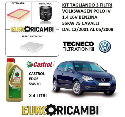 Kit tagliando filtri olio - tagliando,