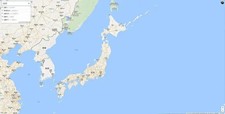 Scheda mappa All Japan GPS