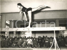 1955 GENOVA Campionati GINNASTICA ARTISTICA - Elisa CALSI alla trave (3) Foto