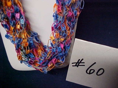 Handmade crocheted ladder - crocheted,