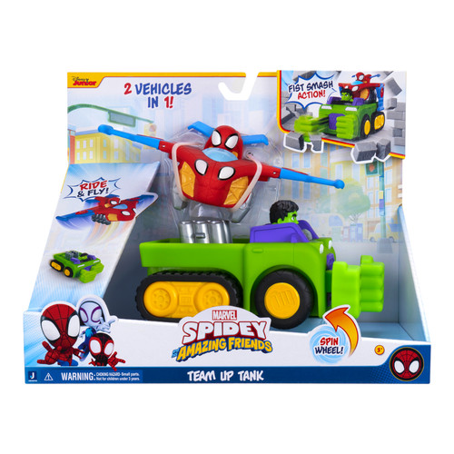 Marvel spidey hulk ride - e, and