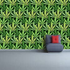 Fotomurale Murale Rimovibile Autoadesivo Foglie di Marijuana