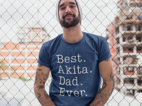Akita dad shirt - akita, regalo