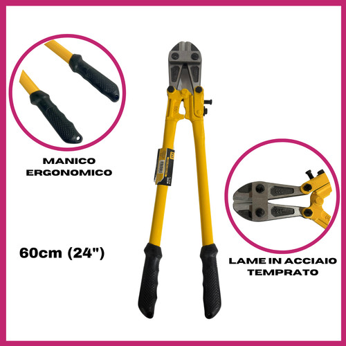 Tagliabulloni cesoia 60cm - tagliabulloni,