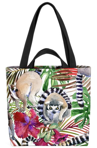 Borsa giungla lemuri - , scimmie