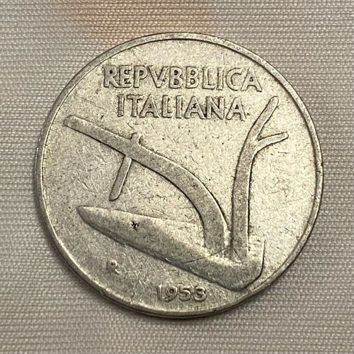 Moneta lire 1953 - 10,