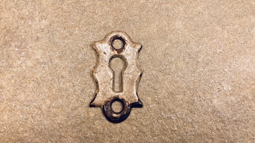 Antique rim lock - antique, mortise