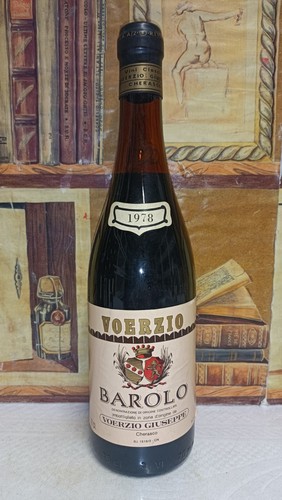 Vino 1978 barolo - vino, voerzio