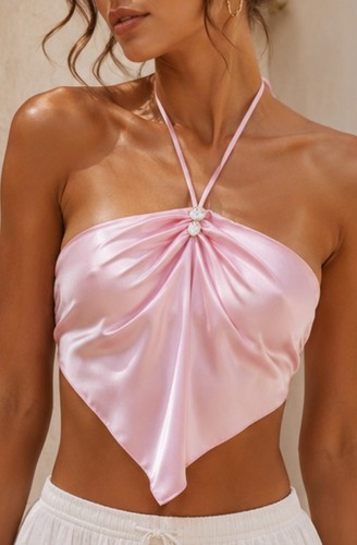 Zara top con collo raso - zara:,